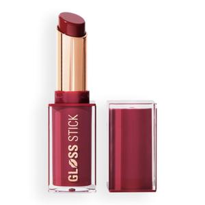 Revolution Beauty London, Pout Lip Gloss Stick, Pigmented High-Shine Formula with Hyaluronic Acid & Vitamin E, Vegan & Cruelty-Free, Sugar Plum Mauve, 0.1 fl oz