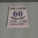 60th Birthday Party Decorations for Women Men, Vintage Back in 1965 Birthday Decor Poster Acrylic Table Sign, 60th Birthday Party Supplies, Double-Sided