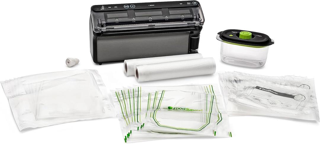 FoodSaver Elite All-in-One Liquid+ Vacuum Sealer with Bags