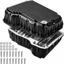 228052110 Heavy Duty Cast Aluminum Transmission Oil Pan 68RFE Compatible with Dodge Ram 2500 3500 6.7L 2007 2008 2009 2010 2011 2012 2013 2014 2015 2016 2017 2018 2019 2020 2021 2022 2023 2024 2025