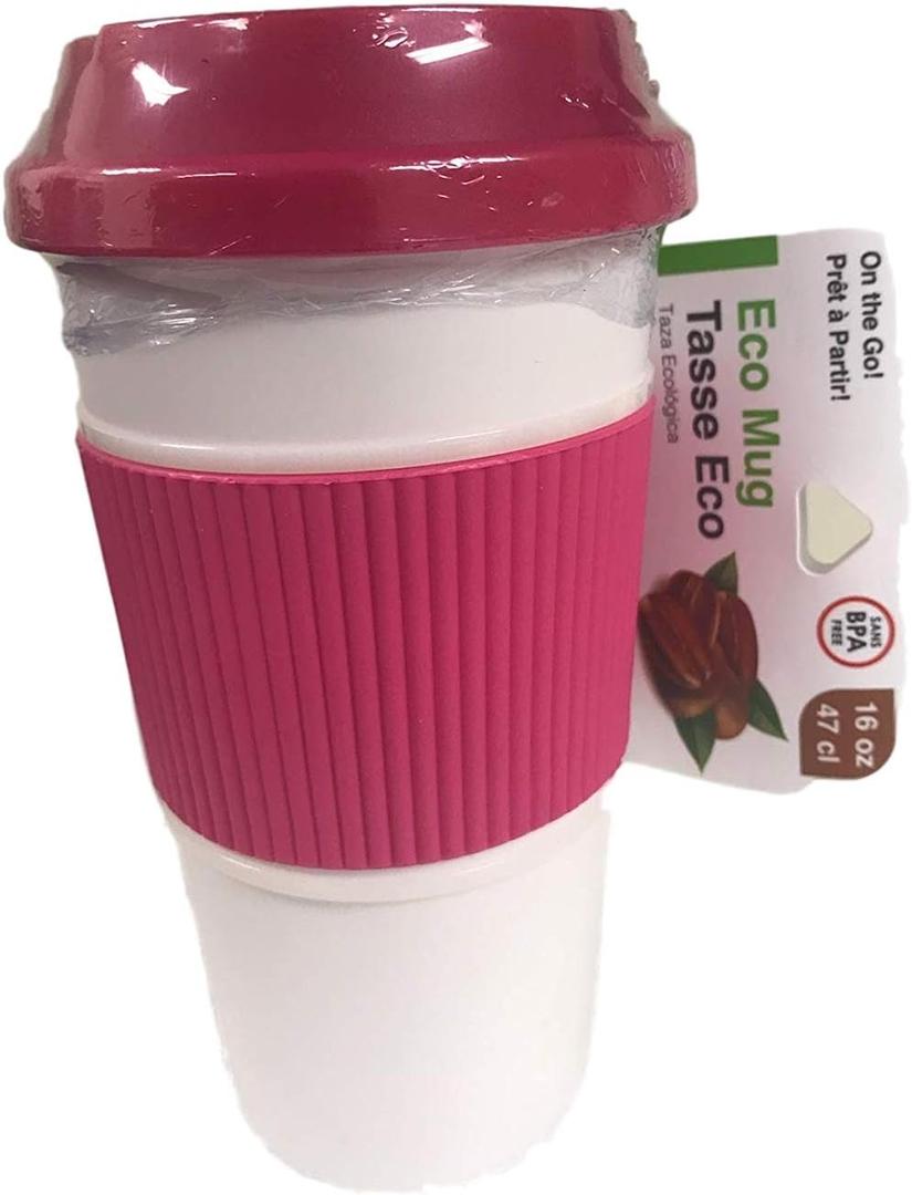 ECO MUG Plastic Cup 16 Oz White