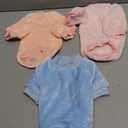 FabriCastle Dog Sweaters, 3-Pack Dog Clothes for Small Dogs Girl & Cats, Soft and Warm Pet Coats XXS - XXL, Winter Pet Jackets, Doggy Apparel Costumes, Puppy Outfits (Ballet pink,Skyblue,Peach, Small)