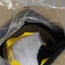 Small Woven Gift Basket Empty to Fill for Boys Man, Little Cotton Rope Bin for Desk, Bathroom, Shleves, Cute Decorative Plant Basket, 2 Pack, Pre-Shaped, With Gifts Bag & Ribbon, Rustic Black Brown