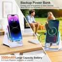 Wireless Bluetooth Induction Speaker, Cell Phone Speaker Amplifier Phone Charging Function, Portable Cellphone Stand for iPhone/iPad/Android