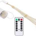 Outdoor Solar String Light 4pcs 480 Led Waterproof Firework Lights Starburst Lamp 8 Modes Fairy Hanging Lighting for Wedding Holiday Bedroom Party Indoor Decoration