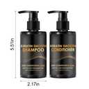 Boobeen 200ml Shampoo and Conditioner Set,Deep Care for Dry Damaged Hair for Men & Women,Moisturizing Hair Care Kit 6.7oz (0.18 Ounce (Pack of 2))