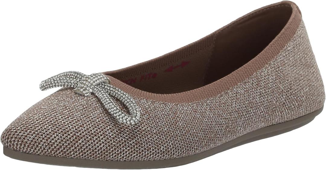 Skechers Womens Cleo Point - Glizty Haze (5, Mocha)