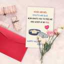 4 x Funny Cat Valentines Day Gifts for Cat DadCute Cat Valentines Day Cards, Cat Valentines Gifts for Husband, Cat Vday Cards (AM-381)