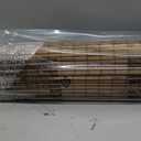 UNISHADES Cordless Bamboo Roman Shades for Windows, Blinds Size (26.5" W 48" H) Colour (Highfield Teak)