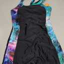 beautyin Swimsuit Women Boyleg One Piece Water Aerobic Competitive Bathing Suit, Size: XS