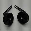 Mehome Bike Training Wheels for 12 14 16 18 20 Inch. Training Wheels for Kids Bike is Heavy Duty. Bicycle Training Wheels is Suitable Single Speed Kids Bike(Black)