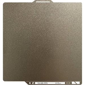 Upgraded Thicker Textured PEI Plate 0.77mm with QR Code for Bambu Lab P1S/P2S/P1P/X1/X1C/A1 3D Printer, 257x257mm Dual-Textured Plate, Heated Bed Magnetic Flexible Spring Steel PEI Sheet Plate