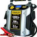 STANLEY J5C09D 1200 Peak Amp Automotive Jump Starter, Portable Power  2.1A/10W USB Port, 120 PSI Air Compressor