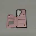 Vinich for Samsung Galaxy S26 Ultra Wallet Case with Card Holder, RFID Blocking Credit Slots Kickstand Shockproof Phone Cover for Women Men, Pink