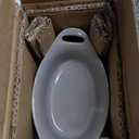 Rachael Ray Ceramics Au Gratin Set, Oval, Two 12-ounce, Light Sea Salt Gray 1 Pack