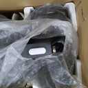 Glashow S3 Folding Mobility Scooter for Seniors & Adults 4-Wheel All-Terrain Electric Scooter, 25 Mile Range, 6 MPH, 265 lb Capacity, Reverse, LED Lights & Basket Gray