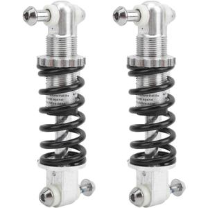 2Pcs Rear Shock Absorber, 150MM×300 Motorcycle Shocks Struts Damper Air Suspension 2000KG Coil Spring Shocks for Mountain Bike ATV