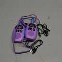 Walkie Talkies for Kids Adult, 2 Pack Rechargeable Kids Walkies Talkies, 3km Long Range, 22 Channels, Indoor Outdoor Toys for Camping, Hiking, Family Games, Toys for Boys Girls Ages 3-12 (Purple+Purple)