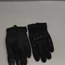 WTACTFUL Tactical Gloves for Men Touchscreen Airsoft Paintball Motorcycle Gloves (Large, Full Finger Black)