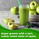 Orgain Supreme Greens Powder with 25 Organic Greens, 50 Superfoods, 1 Billion Probiotics, and Adaptogens, Vegan Greens for Gut Health and Immune Support, 1.5 Servings of Fruit and Veggies, Green Apple (EXP 05/13/26)