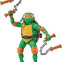 Teenage Mutant Ninja Turtles: Mutant Mayhem 4.25 Michelangelo Basic Action Figure by Playmates Toys