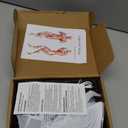 Massage Gun, Muscle Massage Gun for Athletes Handheld Electric Deep Tissue Back Massager, Percussion Massage Device for Pain Relief with 30 Speed Levels 9 Heads (Grey)