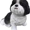 Monochrome Elegance: Shizu Polyresin Figurine in Black and White