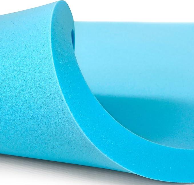 Mattress Topper TP - HM -2 F, Color Blue, 9,45 x 9,45 x 20,47 in