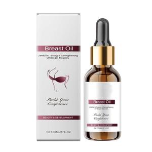 Bust Lift Oil, Naturally Lifted Fuller Firmer Bust, Essential Oil for Busts Enhancement, Natural Chest Care, Hydrating and Moisturizing (1pcs)