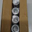 Stainless Steel Adjustable Bullet Feet for 1-5/8" O.D Tubing | Set of 4