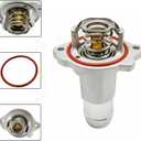 Engine Coolant Thermostat And Housing Assembly Fits For Chevrolet Colorado 2004-2012 For Gmc Canyon 2004-2012 For Hummer H3 H3T 2006-2010 For 2006-2008 Isuzu i-280 i-290 i-350 i-370 15-11073