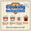 DELIEF Tteokbokki Cup Jjajang Flavor 4.23oz(120g) Korean Street Food Korea Instant Rice Cake Snack, 2 Packs