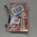 Christmas Wooden Unfinished Nutcracker Figurines 7 Inch DIY Unpainted Nutcracker Drummer with Paint, Paintbrush and Beard Set for Xmas Decoration Crafts Puppet(2 Pcs)