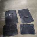 Grupo Vanguardia Car Mats Black Rubber 5 Pack