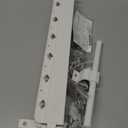 Wall Mounted Clothes Hanger,Clothes Drying Rack,Laundry Rack Wall Mount,Drying Rack Clothing,Clothes Rack Retractable,Collapsible(Tri-Fold), with Windproof Holes & Clips,White Color