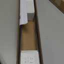 SMARTSTANDARD 5ft Barn Door Hardware Kit, Sliding Door Hardware, Heavy Duty, Easy to Install, Fit 30" Wide Door Panel (I Shape Hanger)