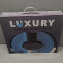 H. Donut Pillow for Tailbone Pain Relief and Hemorrhoids, Cooling Memory Foam Seat Cushion for Postpartum Pregnancy, Post Surgery Relief for Men and Women for Home and Office.