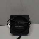 Gaiatop Mini Space Heater, Lightweight PTC Ceramic Fast Heating 500W Energy Efficient for Indoor Use, Overheating & 45 Tip-Over Protection, Portable Desk Electric Heaters for Office Home Black