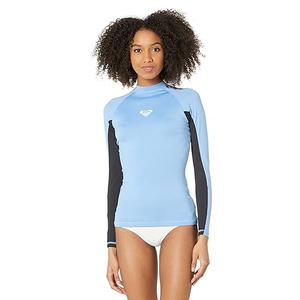Roxy Womens Long Sleeve Loose Fit Rashguard UPF 50+ Quick-Dry Recycled Swim Shirt Size M