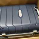 Samsonite Freeform Hardside Carry-On Luggage with Spinner Wheels - Hardshell Suitcase - TSA, Airline-Approved - Expandable Hard Shell, Smooth Rolling Wheels for Lightweight Travel - Navy