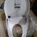 Bio Bidet BB2000 Bliss Electric Bidet Toilet Seat, Warm Water with Air Dryer, Heated Seat with Sensor and Slow Close Lid, Night Light, Remote Control, Elongated, White