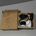 Kasa 1080p Indoor Pan/Tilt Wired Security Camera - Works as a Baby & Pet Monitor, Motion Detection & Tracking, 2-Way Audio, Night Vision, Subscription-Free Local Storage or Optional Cloud, EC70 (White)