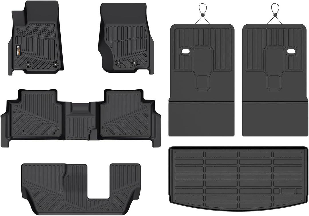 Floor Mats for 2021-2026 Jeep Grand Cherokee L 7-Seater