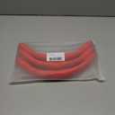 Nappa Leather Car Steering Wheel Cover for Men Women, Ultra-Thin Non-Slip Breathable Microfibre, Universal for 14.5"-15" Steering Wheel - Red