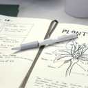 Sharpie S-Gel Pens, Fashion Barrel Gel Pens, Pearl White Body, Medium (0.7mm) Point, Bold Ink Colors, 12 Count