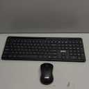 Marvo KC411W EN Wireless Keyboard & Mouse Combo (Black)
