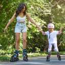 Adjustable Inline Skates for Girls and Boys with Full Light Up Wheels, Fun Illuminating Beginner Roller Skates Blades for Kids Youth Adult Women and Men, Outdoor and Indoor, Size: X-Large - Adult (9-12 Women/8-11 Men)