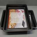Westmark 32952270 Roasting/Baking Tin, 11" x 9" x 4" 2 pack