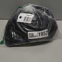 Obstal 8ft Stretch Spandex Table Cover for Standard Folding Tables - 2 Pack Universal Rectangular Fitted Tablecloth Protector for Wedding, Banquet and Party, Black