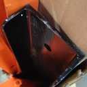 Hydraulic Press 12ton Hydraulic Shop Press H-Frame Garage Floor Adjustable Shop Press with 2 Plates Adjustable Working Table Height, Orange